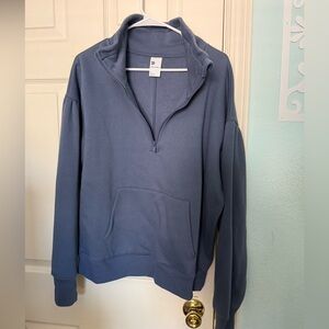 All in Motion Blue Half Zip Pullover